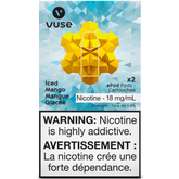 Vuse Alto ePods - Iced Mango (2/Pack) available on Canada online vape shop